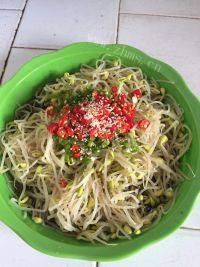 家常菜凉拌豆芽
