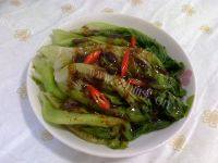 自制白灼生菜