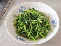 秀色可餐的蒜泥茼蒿