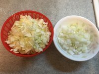 美味的乌鱼子炒饭做法图解2)