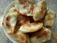 甘脆的煎饺子