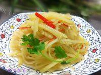 家常菜酸辣土豆丝