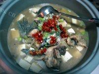 鱼骨豆腐汤自制