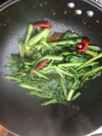 家常菜干煸菜心