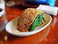 家常菜麻酱菠菜