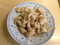家常菜秋葵炒鸡肉做法图解6)