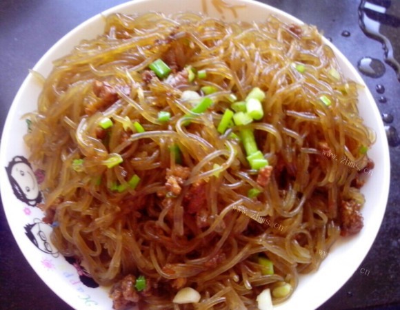 香喷喷的肉末粉丝