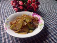家常菜清炒佛手瓜