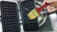 诱人的华夫饼做法图解7)