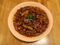 DIY肉沫茄子做法图解6)