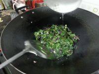 下酒菜蒜香苋菜做法图解5)
