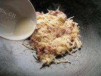家常菜肉片炒萝卜