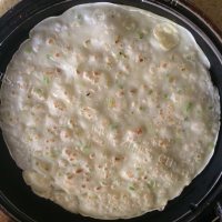 诱人的煎饼做法图解8)