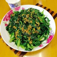家常菜蒜香茼蒿