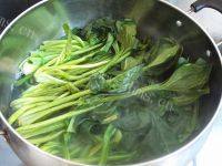 家常菜菠菜粉丝做法图解5)