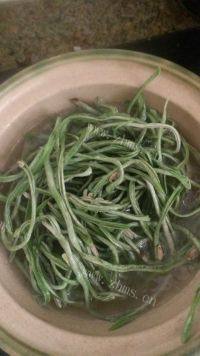 家常菜红烧肉炖干豆角做法图解7)