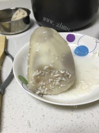香喷喷的糯米藕做法图解3)