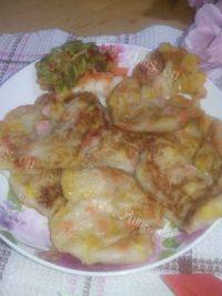 自己做的土豆泥饼