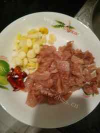 毛豆炒肉片做法图解1)