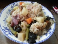 美味的牛肉焖饭