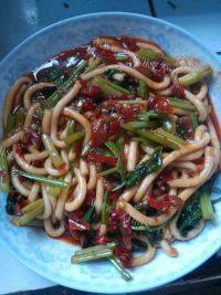 很有食欲的新疆炒米粉做法图解4)