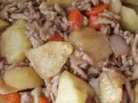 家常菜土豆炒肉丝