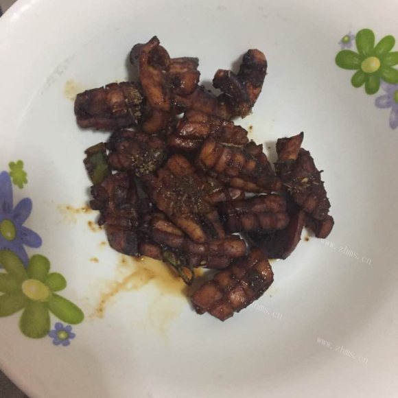 营养丰富的烤鱿鱼