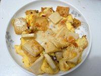 鸡蛋煎豆腐