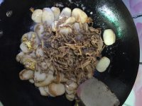 自制肉丝炒年糕