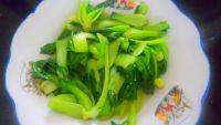 家常菜炒小青菜