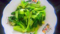 家常菜炒小青菜