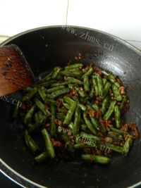 家常菜干煸四季豆