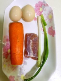 美味的肉末蒸水蛋做法图解1)