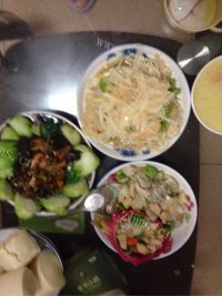 色香味俱全的香菇油菜做法图解6)