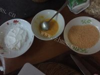 开胃的爆浆鸡排做法图解5)