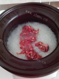 香喷喷的牛肉粥做法图解5)