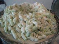 家常菜豆角蒸菜做法图解9)