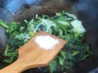 家常菜菠菜粉丝做法图解9)