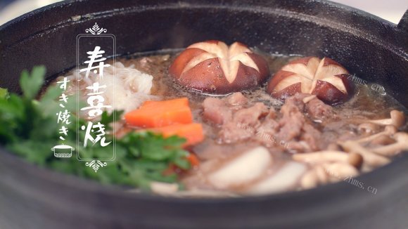 寿喜烧-冬日暖锅必