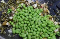 家常雪菜毛豆炒豆干做法图解7)