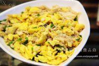 家常菜金针菇炒蛋