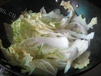 家常菜手撕大白菜做法图解5)