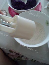 自制冰皮紫薯月饼做法图解17)