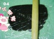 黑芝麻饼干做法图解4)