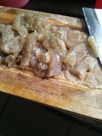 好吃的炒红薯粉饼做法图解5)