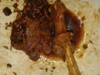 美味的酱烧鸭腿