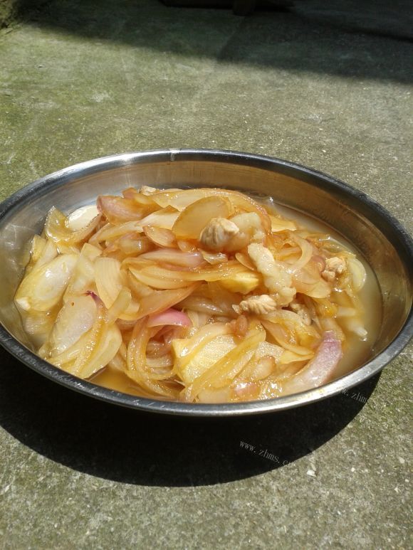 猪肉炒洋葱