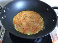 南通银鱼煎蛋饼做法图解7)