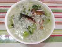 家常香菇青菜瘦肉粥做法图解11)