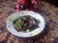 家常菜蒜苗炒腊肉